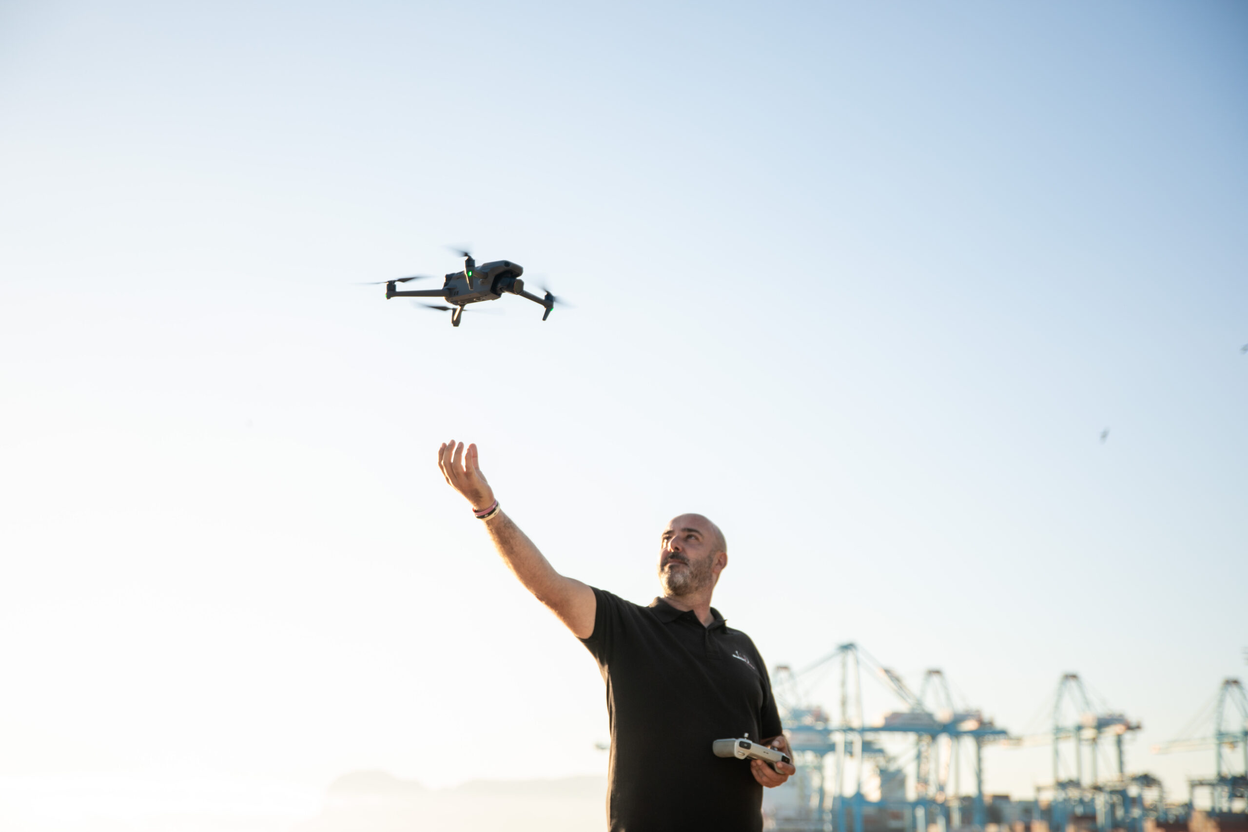 Drone Valencia Puerto